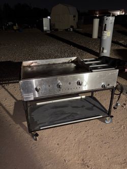Taco grill / taco cart