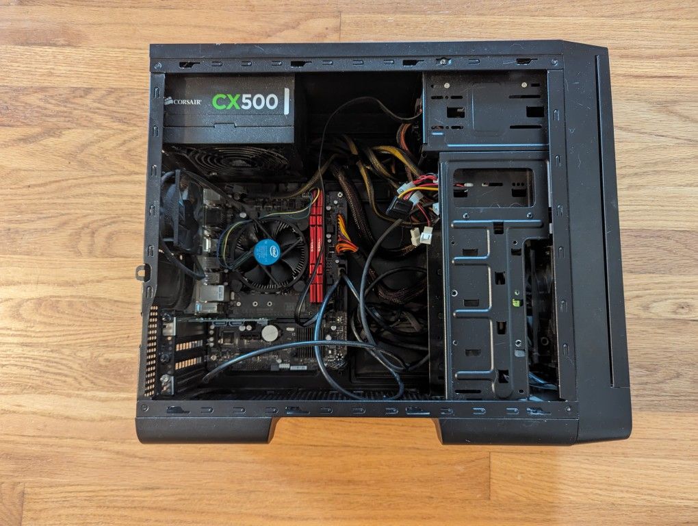Desktop Computer - Intel Core i3-6300, 8GB RAM, 500W Corsair Power Supply