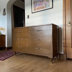 Vintage Midcentury 6-drawer Dresser Cabinet