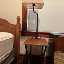 End Table With lamp