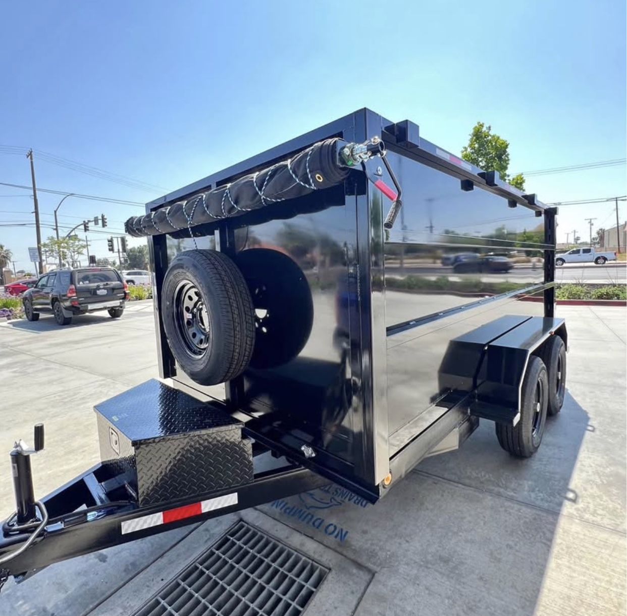 Smooth Finish Dump Trailer