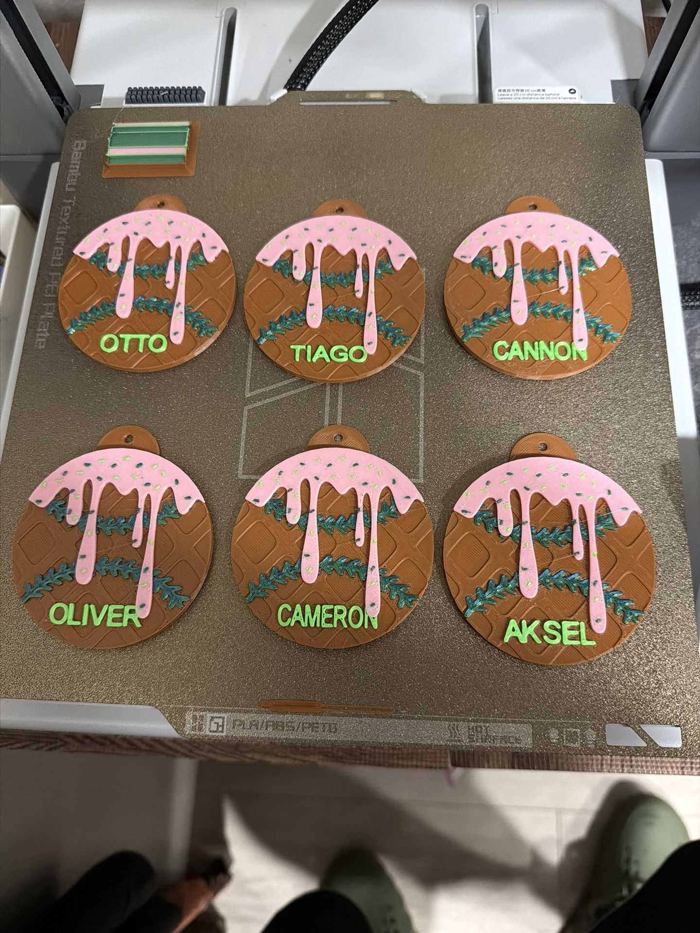 3d Printed Drip Name Tag Or Drip Chain