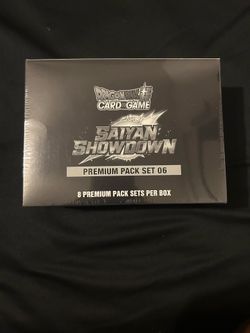Dragon ball saiyan showdown premium boxes sealed