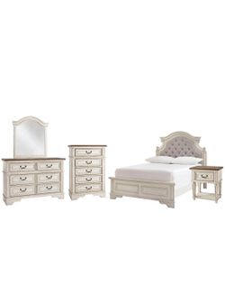 Bedroom set with Pillow top Mattress