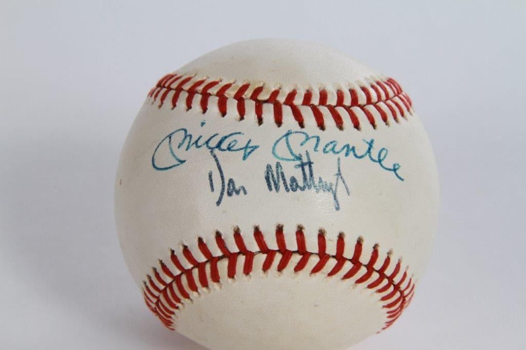 Don Mattingly Signed Baseball