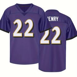 Ravens Henry Jersey Sewn Numbers And Nameplate 3XL