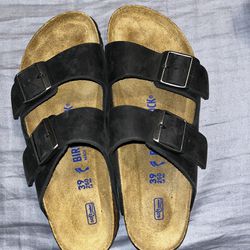 Birkenstocks Arizona Leather Sandals 
