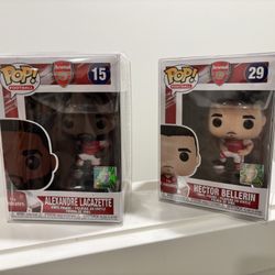 Funko Pops - Arsenal Hector Bellerin & Alaxandre Lacazette 