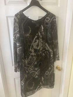 Pre- Loved Green Paisley Dress Size 3x