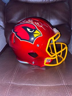 Kurt Warner Autographed Arizona Cardinals Riddell Flash Speed Replica Authentication Beckett