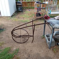 Antique Push Plow Carriage