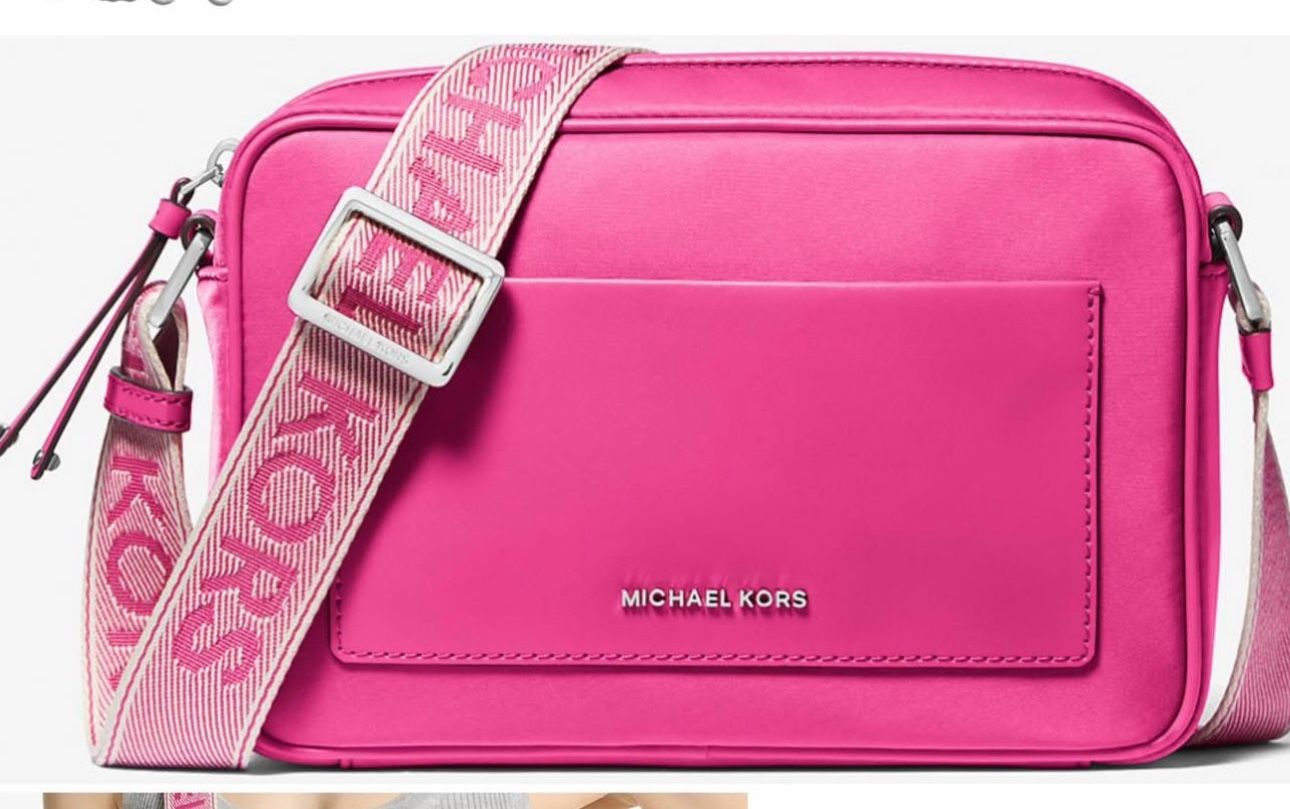 Michael Kors Jet Set Large Nylon Gabardine Crossbody Bag, new in Gift Box/Nueva en Caja de Regalo