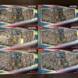 Pokemon TCG Prismatic Evolutions Lucario and Tyranitar Premium Collection