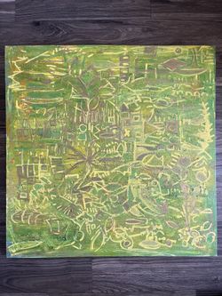 36x36” Original Canvas Painting Wall Artwork