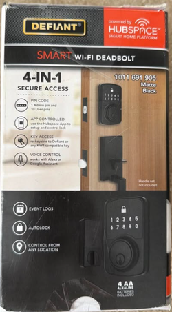 Defiant Smart Wi-Fi Deadbolt