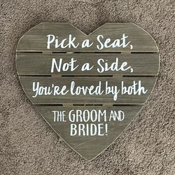 Wedding Sign For Ceremony 