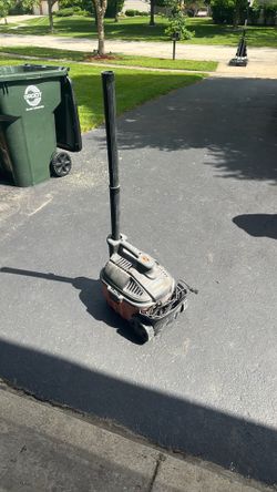 Ridgid portable vac 4 gallon 5.0 peak