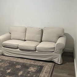 Couch With Slip Cover 