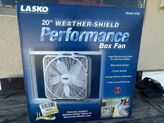 Lasko 20" Weather-Shield Performance Box Fan