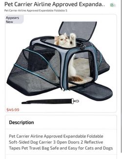 Pet Carrier 