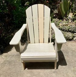 Laguna Outdoor Patio HDPE Poly Plastic Classic Folding Adirondack Chair: 29”W x 34.5”H