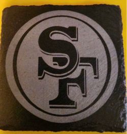 San Francisco 49ers Slate Rock Coaster