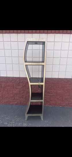 Modern Bookcase With Light