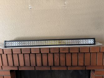Black led light bar