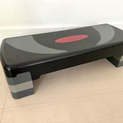 Step Aerobic Platform, 31" Exercise Step with 3 levels Adjustable Height