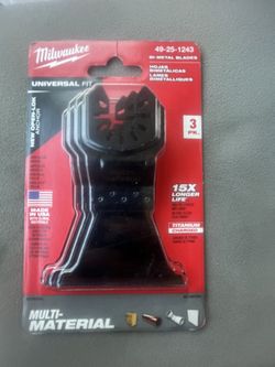 Milwaukee Multi Tool Blades Carbide Brand New 