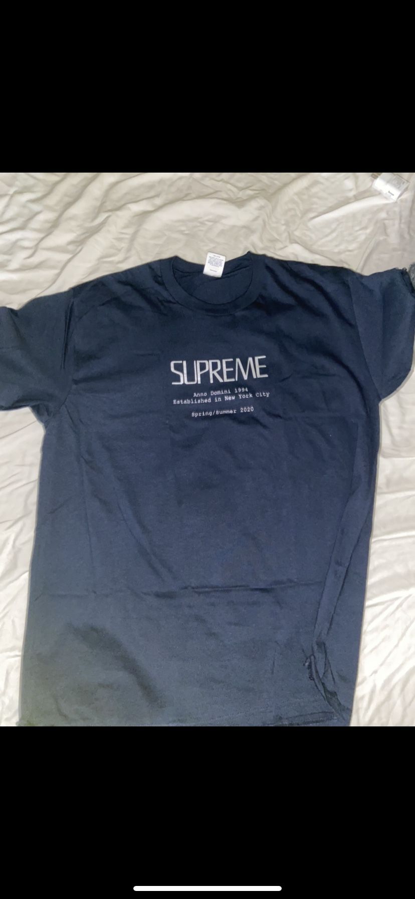 Supreme shirt anno domini size Large