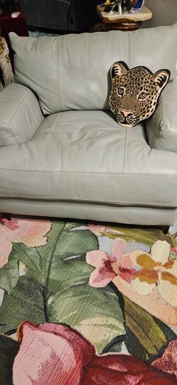 CHAIR LEATHER OVERSIZE