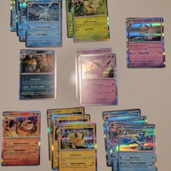 Pokemon Prismatic Evolutions Holos Lot