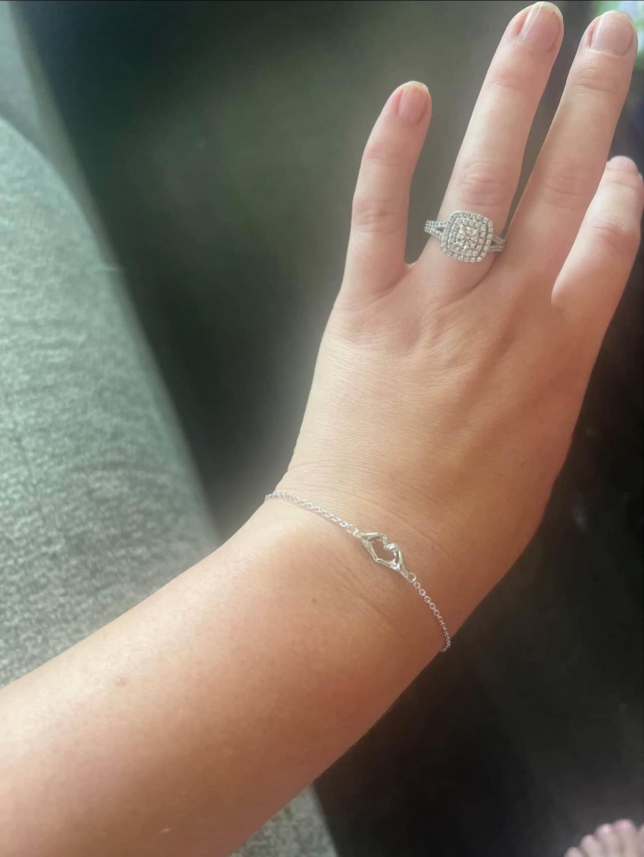 WoveMade Heart Sterling Silver Bracelet