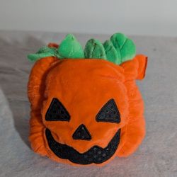 Pumpkin Velcro Arm Or Leg Band - I Guess It Could Be For A Small Doggie 