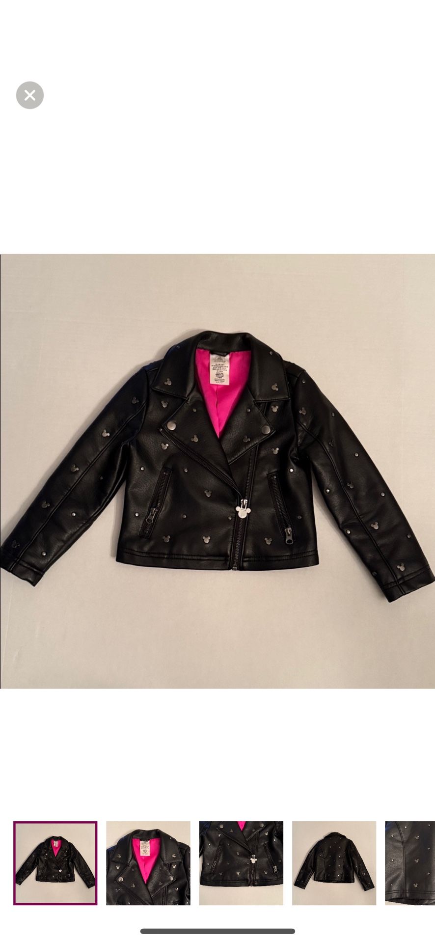 Disney Black Jacket