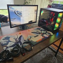 SALE !! 4.8GHz Intel i7 BEAST:: Desktop, Monitor, Keyboard, Mouse +