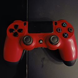 Red PS4 DualShock 4 Controller – No Stick Drift