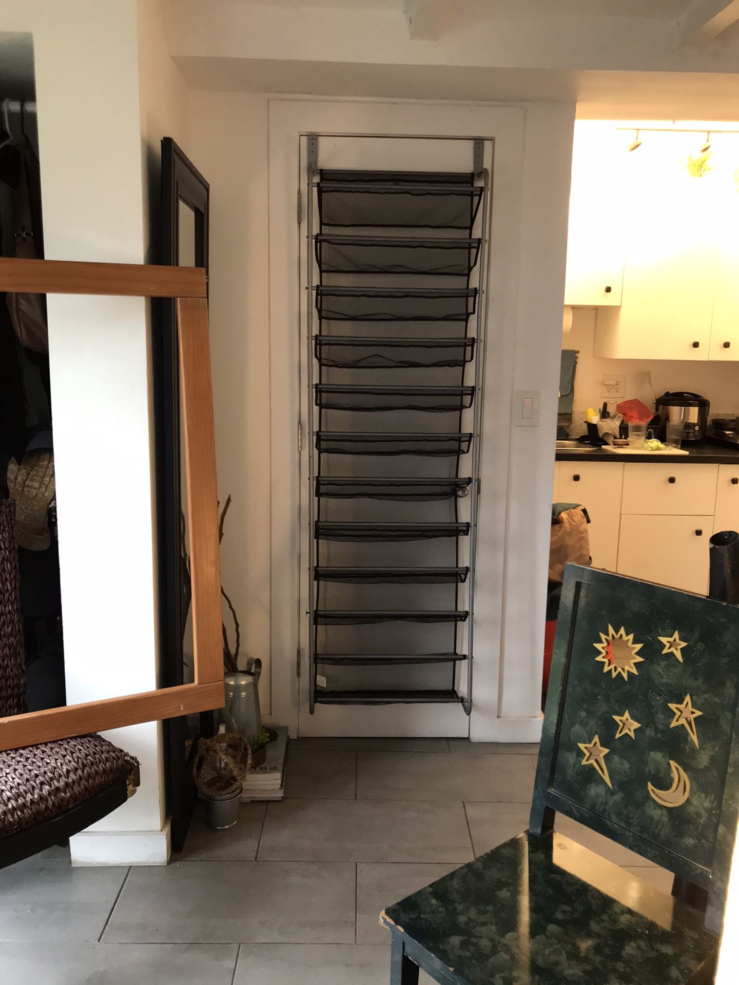 Over The Door Hanging Shoe Rack