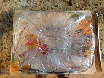 Crystal platter
