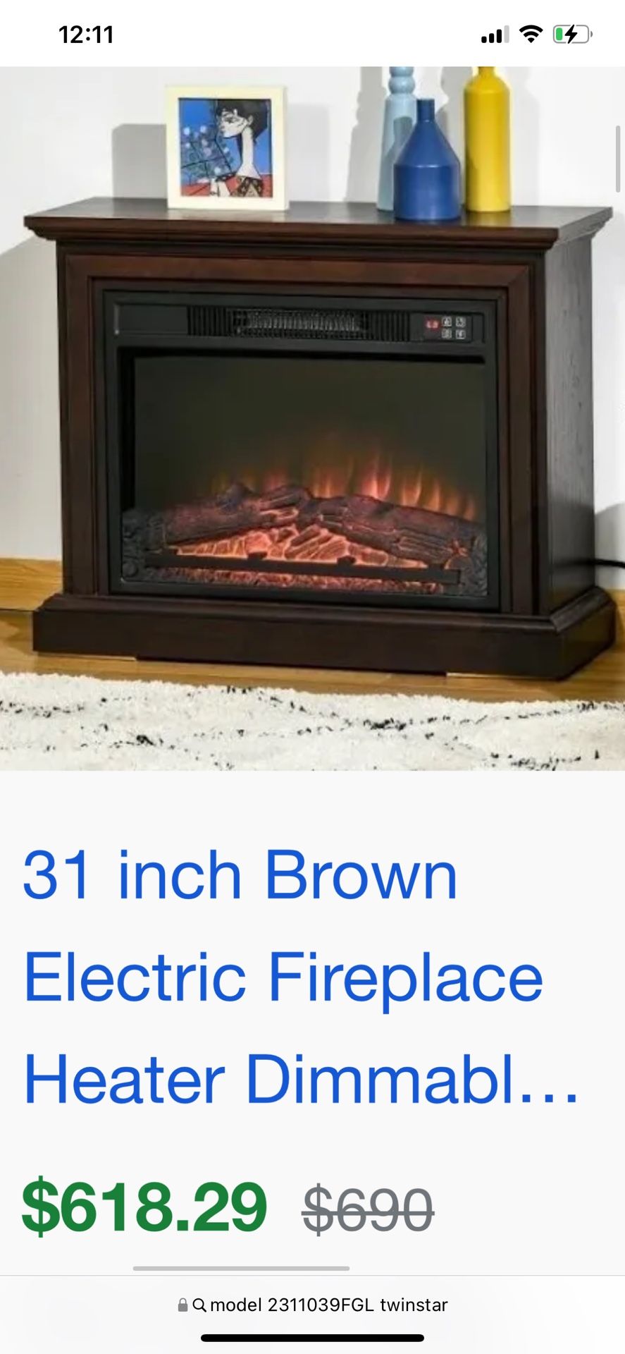 Electric Fireplace