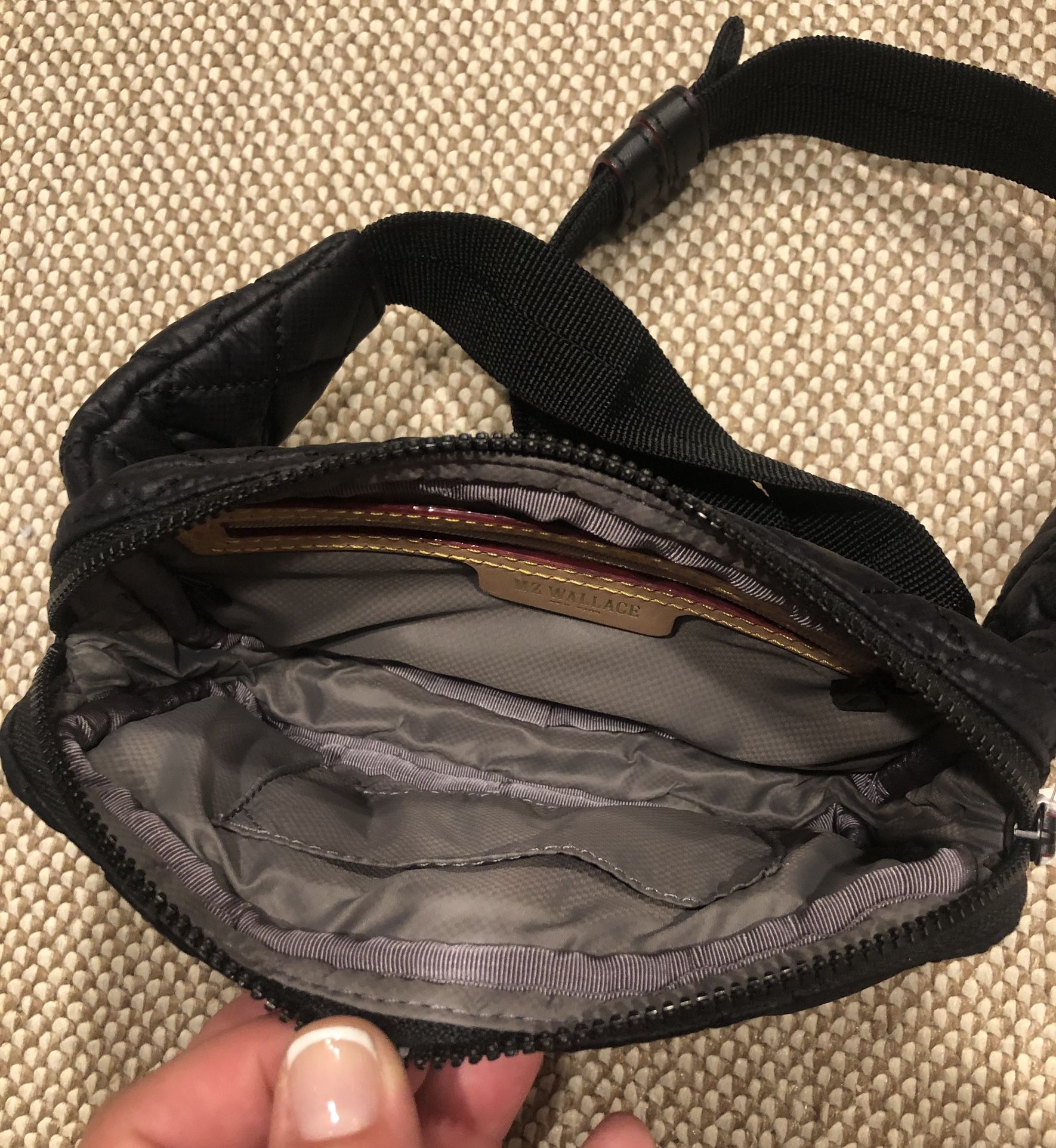 MZ WALLACE Metro Quilted Nylon Belt Bag NEW