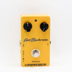 CP-10 Hot Mushroom Compressor Guitar Effect Pedal True Bypass Mini Alloy Pedal 