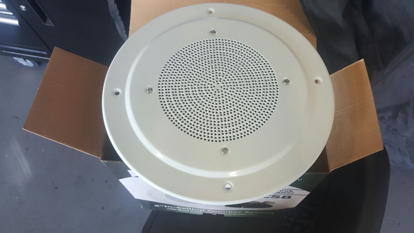 Ceiling speakers