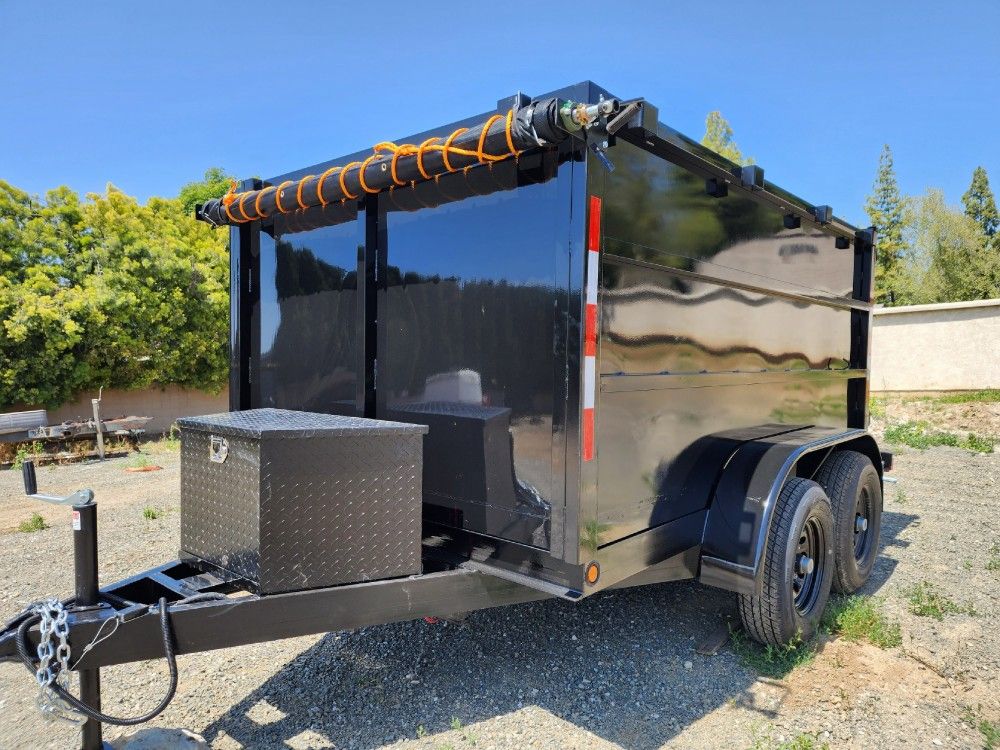 12000 Lb Dump Trailer 8x10x4 Financing Available