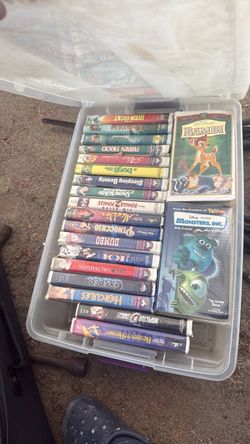Disney VHS Tape Collection – 20+ Movies