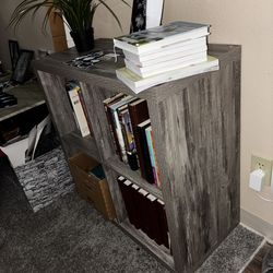 Grey Bookshelf