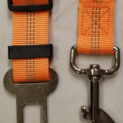 2 Pack - Dog Seat Belts Adjustable Reflective