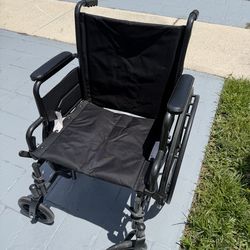 Practically new wheelchair