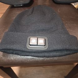 Power Cap Bennie Hat With Rechargeable Light